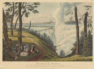 Charles Hunt - Falls of Niagara, 1833