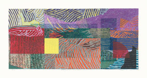 Sam Gilliam - Niagara on the Potomac, 1995