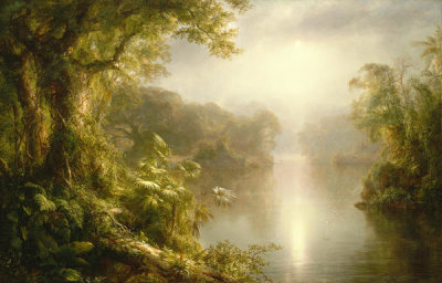 Frederic Edwin Church - El Rio de Luz (The River of Light), 1877