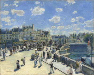Auguste Renoir - Pont Neuf, Paris, 1872