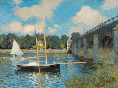Claude Monet - The Bridge at Argenteuil, 1874