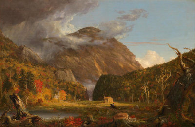 Thomas Cole - A View of the Mountain Pass Called the Notch of the White Mountains (Crawford Notch), 1839