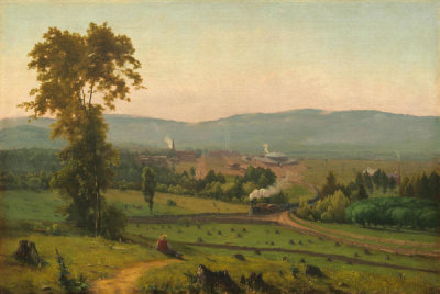 George Inness - The Lackawanna Valley, c. 1856
