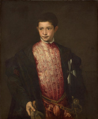 Titian - Ranuccio Farnese, 1542