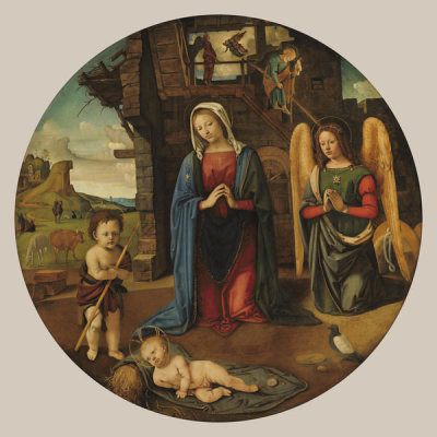 Piero di Cosimo - The Nativity with the Infant Saint John, c. 1495/1505