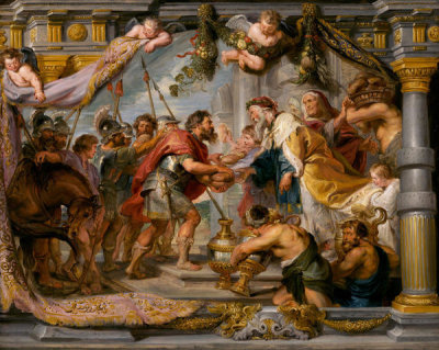 Sir Peter Paul Rubens - The Meeting of Abraham and Melchizedek, c. 1626