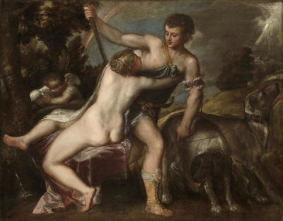 Titian - Venus and Adonis, c. 1560