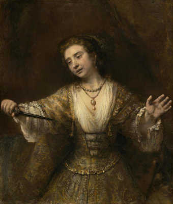 Rembrandt van Rijn - Lucretia, 1664