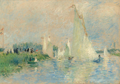 Auguste Renoir - Regatta at Argenteuil, 1874