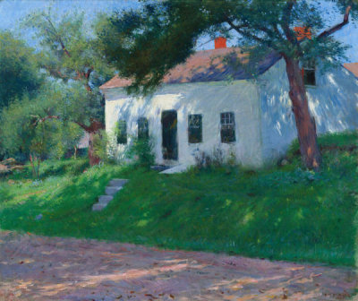 Dennis Miller Bunker - Roadside Cottage, 1889