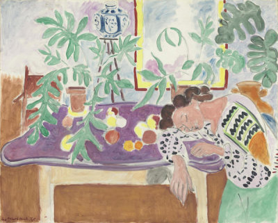 Henri Matisse - Still Life with Sleeping Woman, 1940