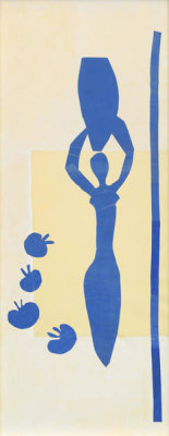 Henri Matisse - Woman with Amphora and Pomegranates, 1953