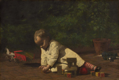 Thomas Eakins - Baby at Play, 1876
