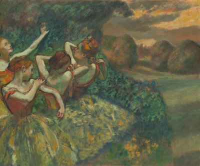 Edgar Degas - Four Dancers, c. 1899
