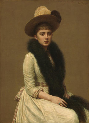 Henri Fantin-Latour - Portrait of Sonia, 1890