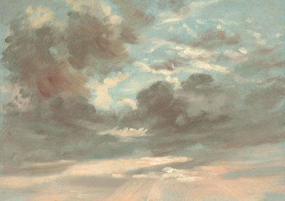 John Constable - Cloud Study: Stormy Sunset, 1821-1822