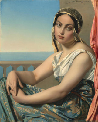 Henri Lehmann - Woman of the "Orient", 1837