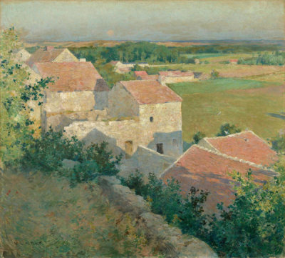 Willard Leroy Metcalf - Midsummer Twilight, c. 1890