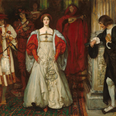 Edwin Austin Abbey - Who Is Sylvia? What Is She, That All the Swains Commend Her?, 1896-1899