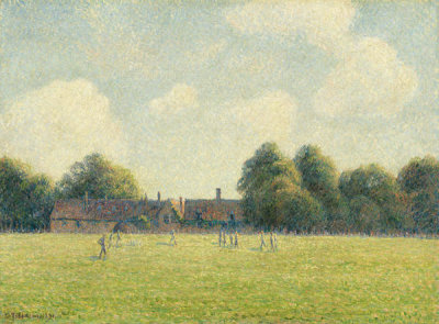 Camille Pissarro - Hampton Court Green, 1891