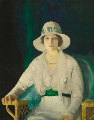 George Bellows - Florence Sittenham Davey (Mrs. Randall Davey), 1914