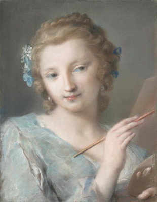 Rosalba Carriera - Allegory of Painting, 1730s