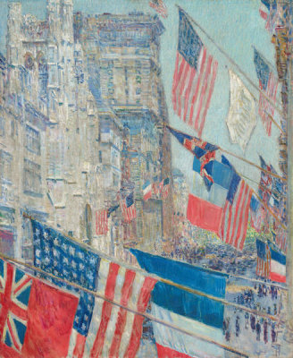 Childe Hassam - Allies Day, May 1917, 1917