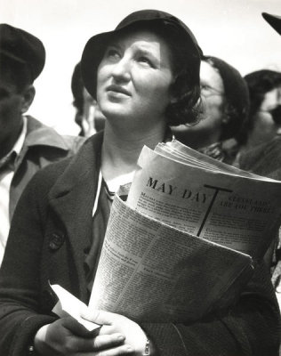 Dorothea Lange - May Day, San Francisco, California, 1934