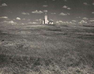 Dorothea Lange - Church on the Great Plains, South Dakota, 1938