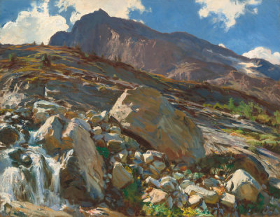 John Singer Sargent - Simplon Pass, 1911