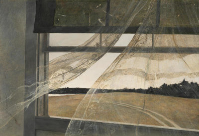 Andrew Wyeth - Wind from the Sea, 1947