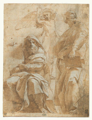 Raphael - The Prophets Hosea and Jonah, c. 1510