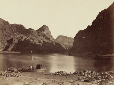 Timothy H. O'Sullivan - Black Cañon, Colorado River, From Camp 8, Looking Above, 1871